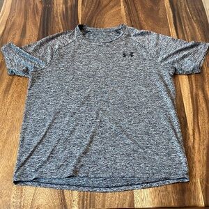 Under Armour Men's Heathered Gray Tee